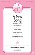 A New Song SATB choral sheet music cover